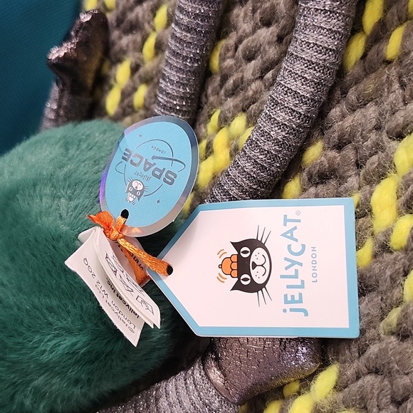 Jellycat Zyllan Alien Limited Plush Seoul Edition New With Tags Qty 1 + Bag - Picture 6 of 10